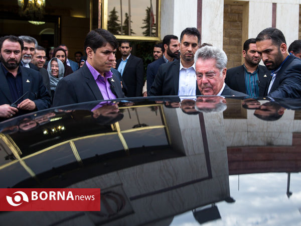 ورود رئیس جمهوری اتریش به تهران (2)