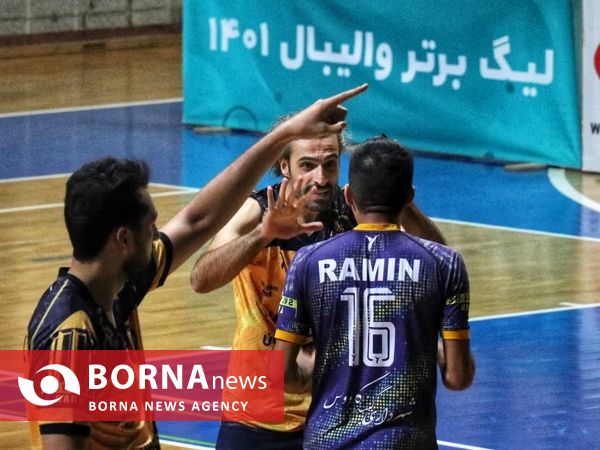 هفته هشتم لیگ برتر والیبال؛دیدار تیم‌های گیتی پسند و شهرداری گنبد