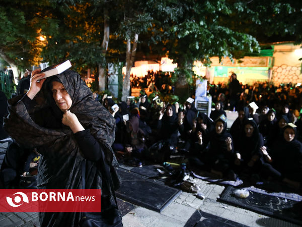 احیای شب بیست و سوم ماه رمضان - امامزاده عینعلی و زینعلی