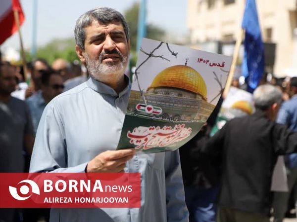 راهپیمایی روز جهانی قدس در خرمشهر