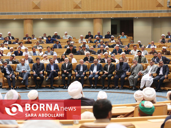 دیدار علما و نخبگان اهل سنت با رییس جمهور