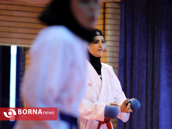 تمرین تیم ملی کاراته بانوان