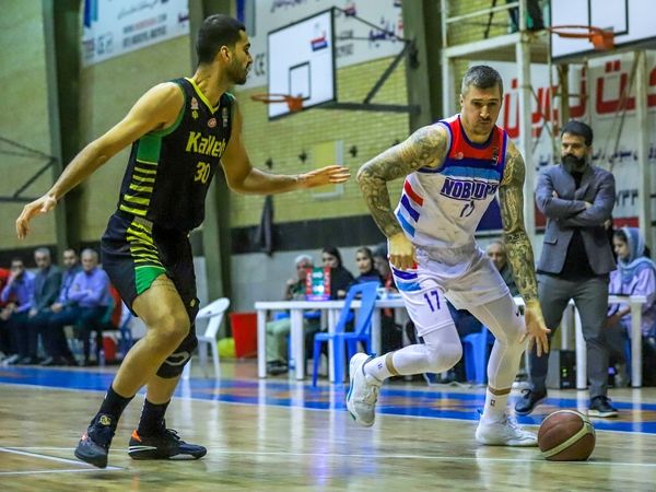 دیدار تیم های بسکتبال نبوغ - کاله