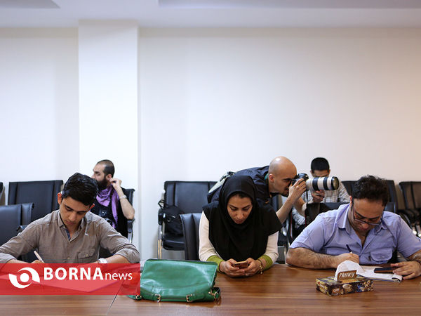 نشست خبری علی شکوری راد و مرتضی الویری
