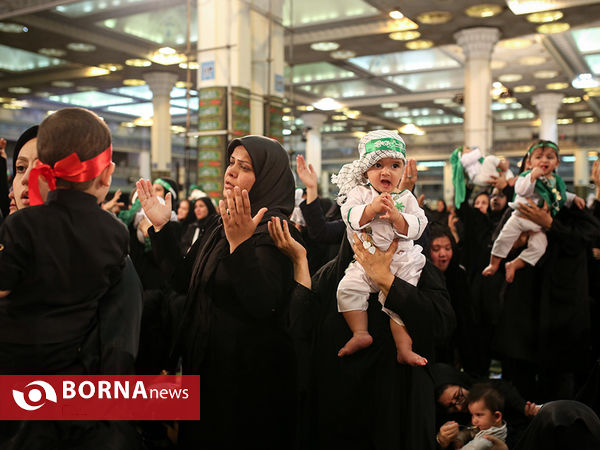 مراسم شیرخوارگان حسینی در مصلی تهران