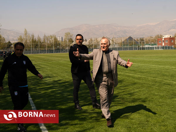 دیدار تیم ملی فوتبال امید ایران - پرسپولیس