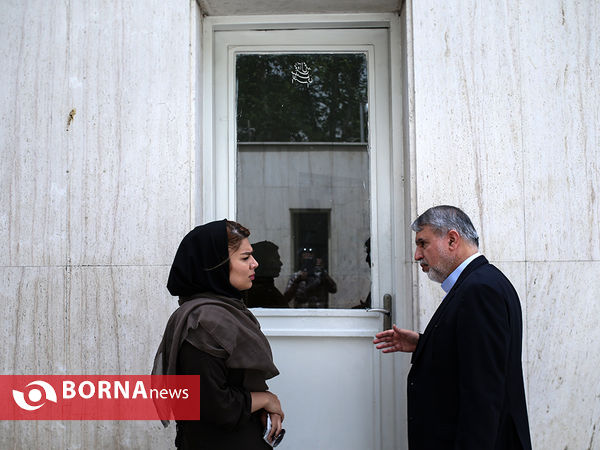 حضور وزرا دولت در جمع خبرنگاران