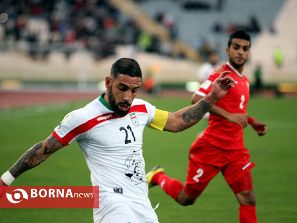 دیدار تیم های ملی ایران و عمان