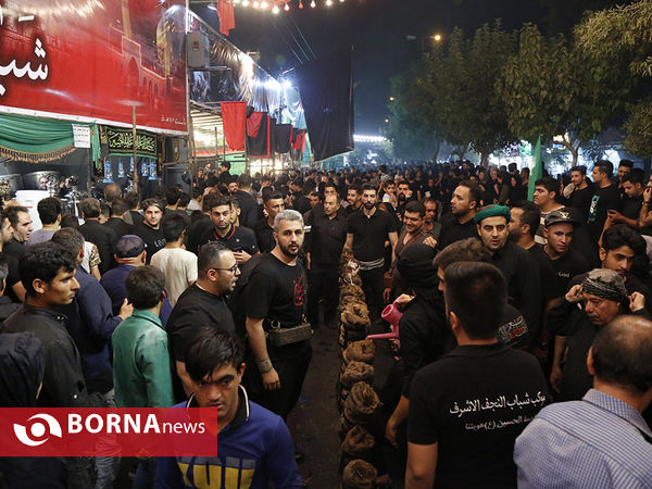 مشعل‌گردانی اعراب مقیم شهر‌ری