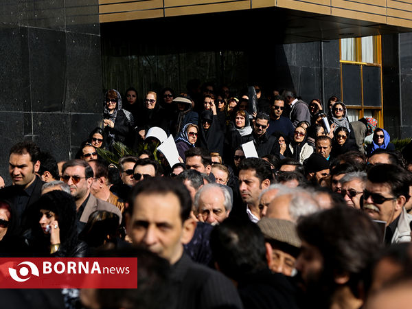 مراسم تشییع پیکر مرحوم افشین یداللهی