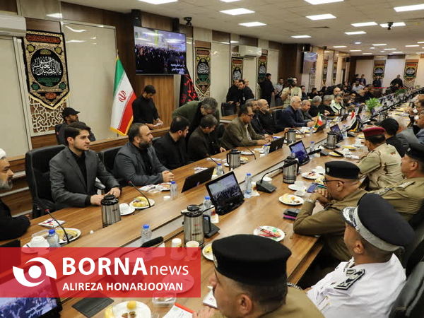 نشست مشترک ستاد اربعین ایران و عراق در اروند