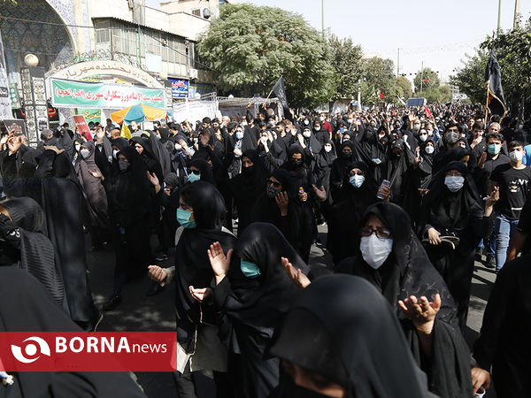 مراسم پیاده‌روی جاماندگان اربعین در تهران 2