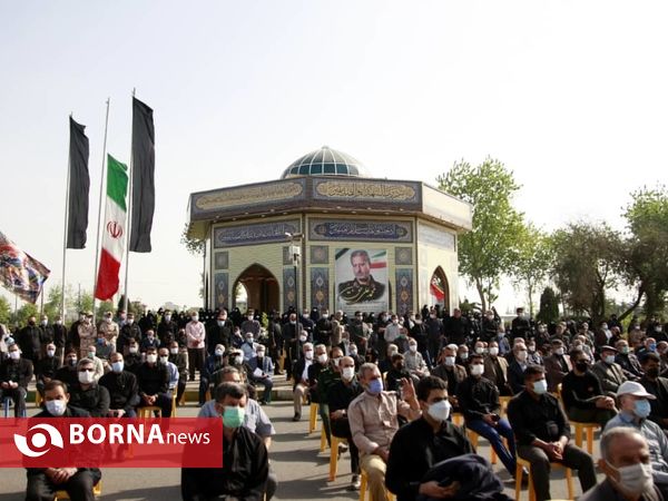 مراسم تشییع پیکر سردار حق