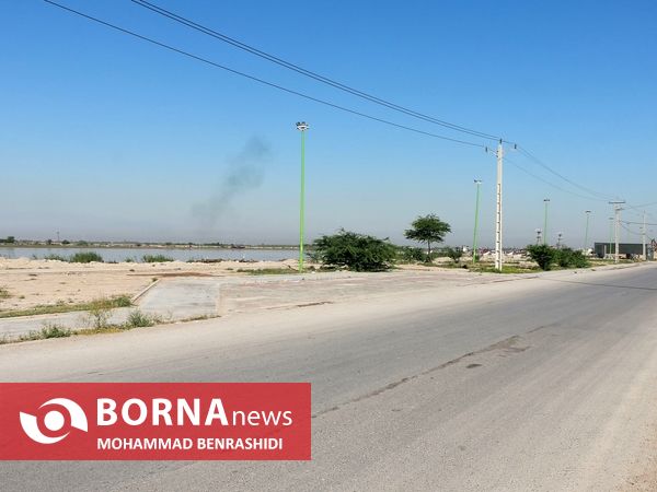 مراسم کلنگ زنی پارک 20 هکتاری خلیج فارس آبادان