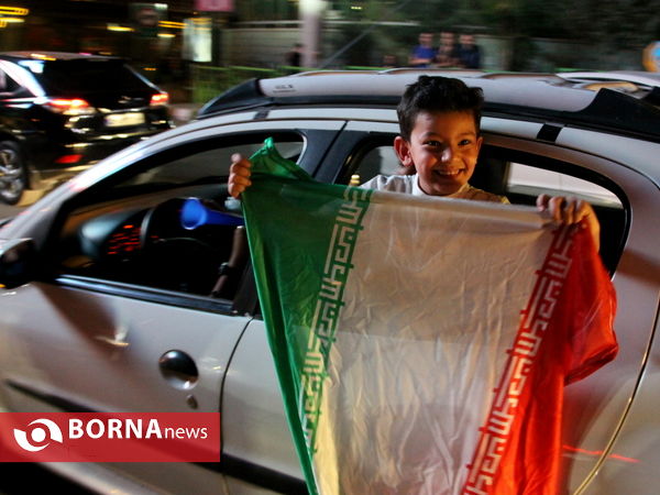 جشن و شادی مردم ایران  پس توافق هسته ایی -2