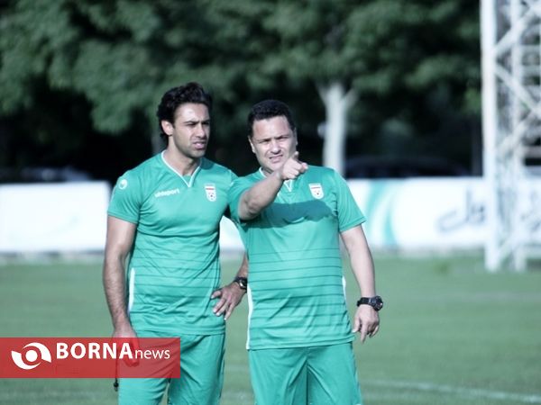 تمرینات تیم ملی فوتبال امید ایران