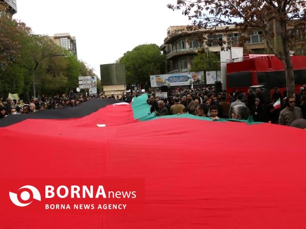 حضور پرشور مردم تبریز در راهپیمایی روز جهانی قدس