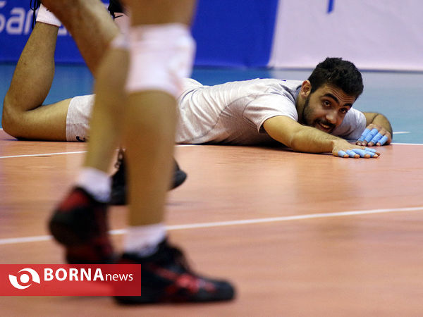 آخرین تمرین تیم ملی والیبال قبل از مسابقات جام جهانی