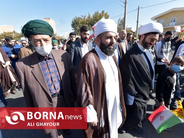 برگزاری راهپیمایی سیزدهم آبان در ارومیه