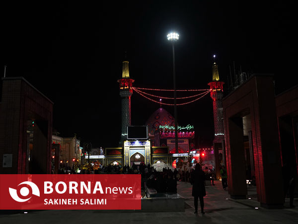 حال و هوای شب چهارم محرم در میدان تجریش