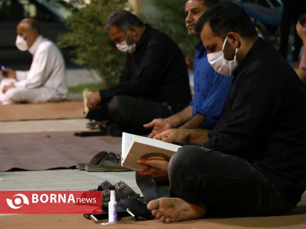 مراسم احیای شب بیست و یکم ماه رمضان - مسجد جامع خرمشهر