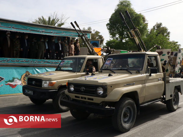 گرامیداشت روز ارتش در شیراز