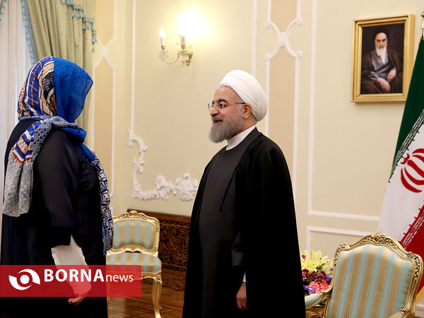 دیدار دکتر روحانی با وزیر امور خارجه استونی