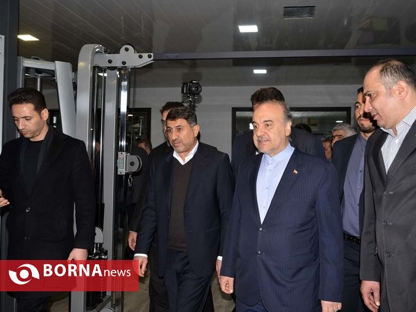 افتتاح  پروژه های ورزشی استان البرز با حضور وزیر ورزش و جوانان