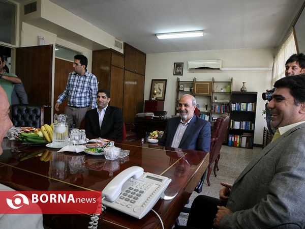 بازدید وزیر ورزش و جوانان از موسسه خبر
