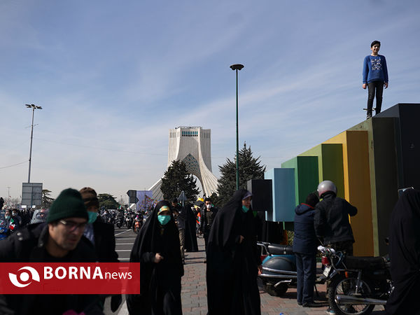 راهپیمایی روز ۲۲ بهمن - تهران ( ۴ )