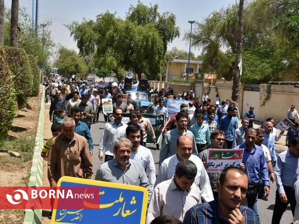 راهپیمایی روز جهانی قدس در اندیمشک