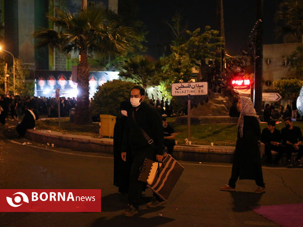 مراسم احیاء شب بیست ویکم ماه مبارک رمضان - میدان فلسطین