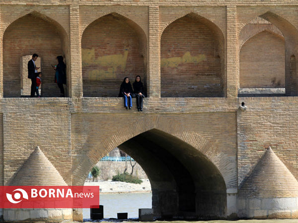 زاینده رود در بهار