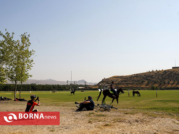 در حاشیه مسابقات چوگان قهرمانی استان تهران