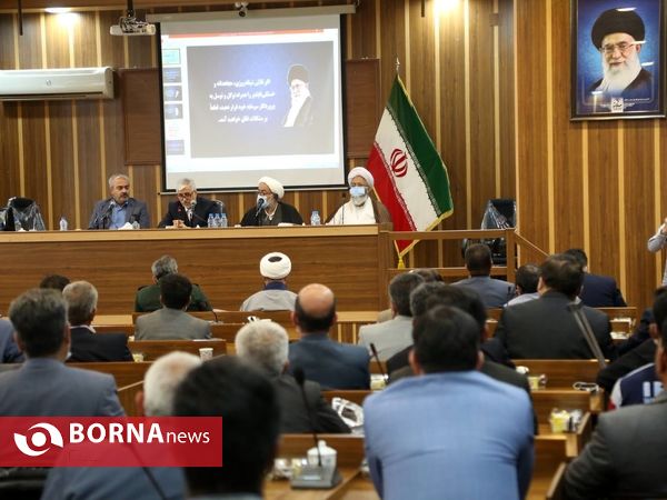 حضور وزیر ورزش و جوانان در جلسه شورای اداری شهرستان رشتخوار