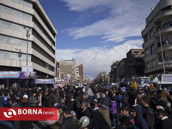 راهپیمایی۲۲ بهمن در تهران -۱