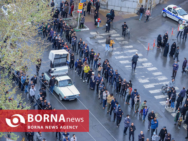  تجمع بزرگ مردم اراک