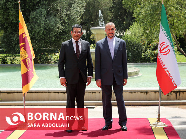 دیدار وزرای خارجه ایران و سریلانکا