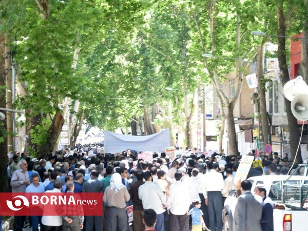 راهپیمایی روزجهانی  قدس در خرم آباد