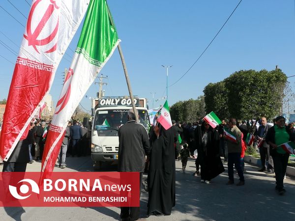 راهپیمایی 22 بهمن - آبادان