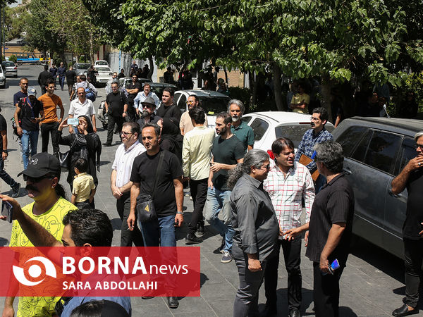 تشییع پیکر محمد اسماعیلی 