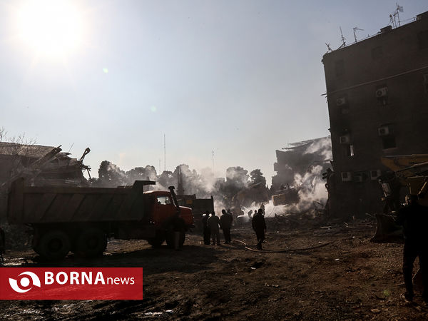 هفتمین روز حادثه پلاسکو