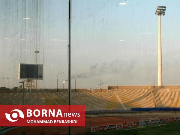 در حاشیه دیدار تیم های فوتبال استقلال خوزستان - سایپا
