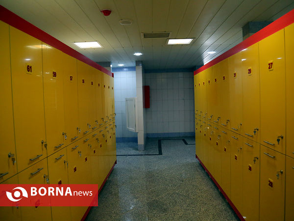 افتتاح استخر شهید حججی با حضور وزیر ورزش و جوانان