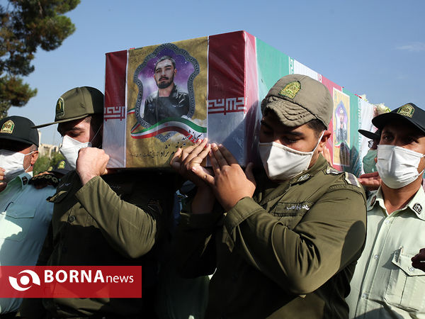 مراسم تشییع سرباز شهید عبدالجبار مختوم‌ نژاد