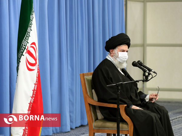 دیدار دست‌اندرکاران مراسم سالگرد شهید سلیمانی با رهبر انقلاب اسلامی