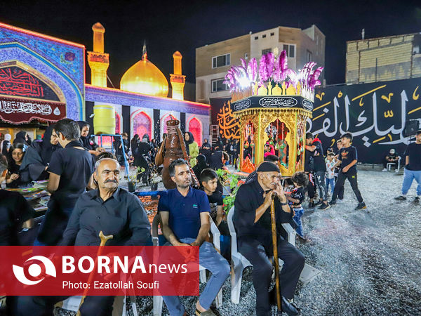  سوگواری شب هشتم محرم
