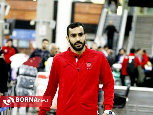 بازگشت تیم فوتبال پرسپولیس به ایران