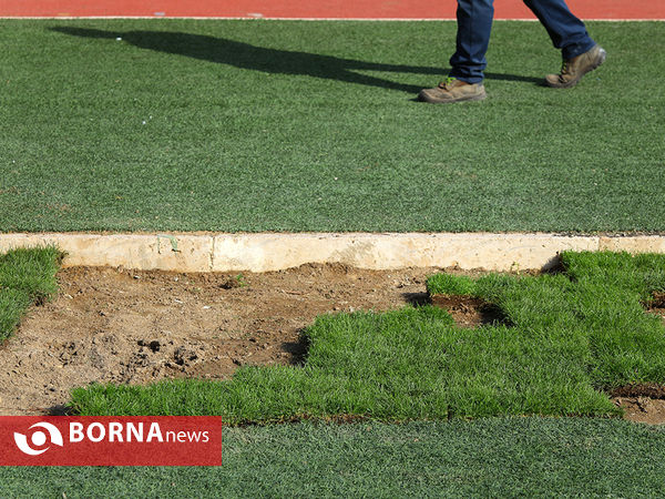 آخرین مراحل آماده سازی ورزشگاه آزادی