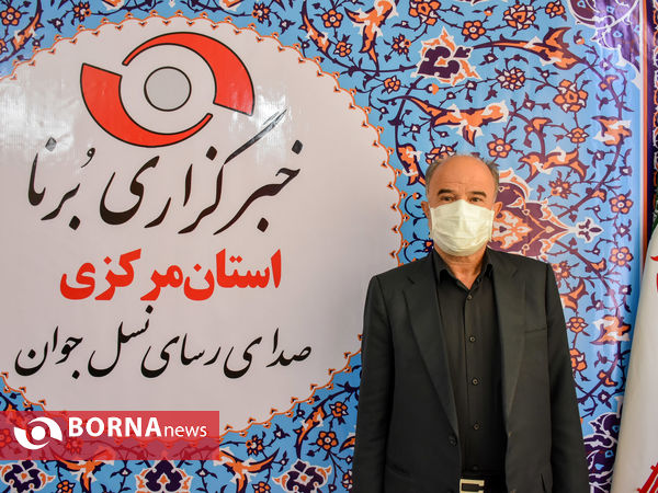حضور فرماندار اراک در دفتر خبرگزاری برنا